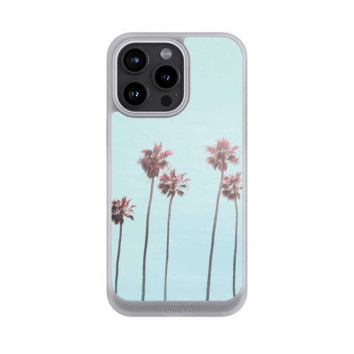 Apple iPhone 15 Pro Max NIVOcore Hellrosa Strandpalme Paradies