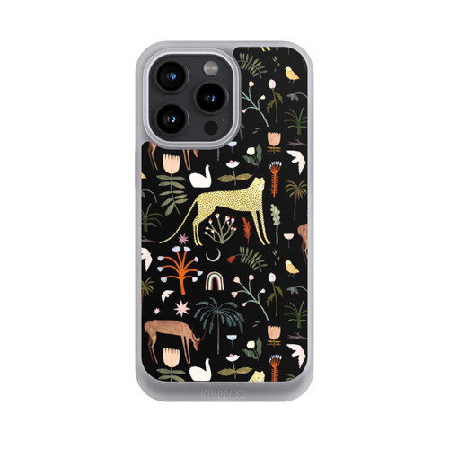 Apple iPhone 15 Pro Max NIVOcore Wilde Gartenbuchstaben von Léa Le Pivert