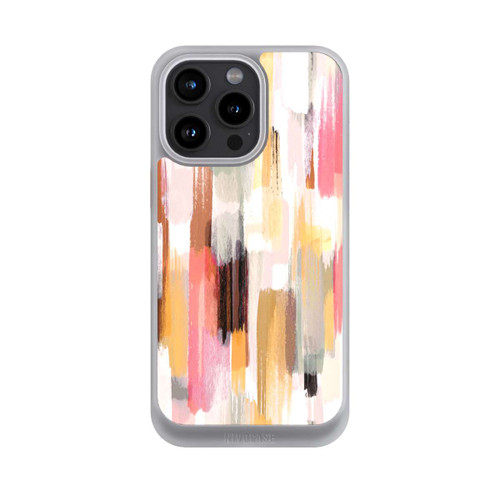 Apple iPhone 15 Pro Max NIVOcore Coups de pinceau abstraits Nuances d'automne
