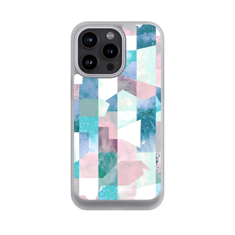iPhone 15 Pro Max NIVOcore Collage Textur Pastell