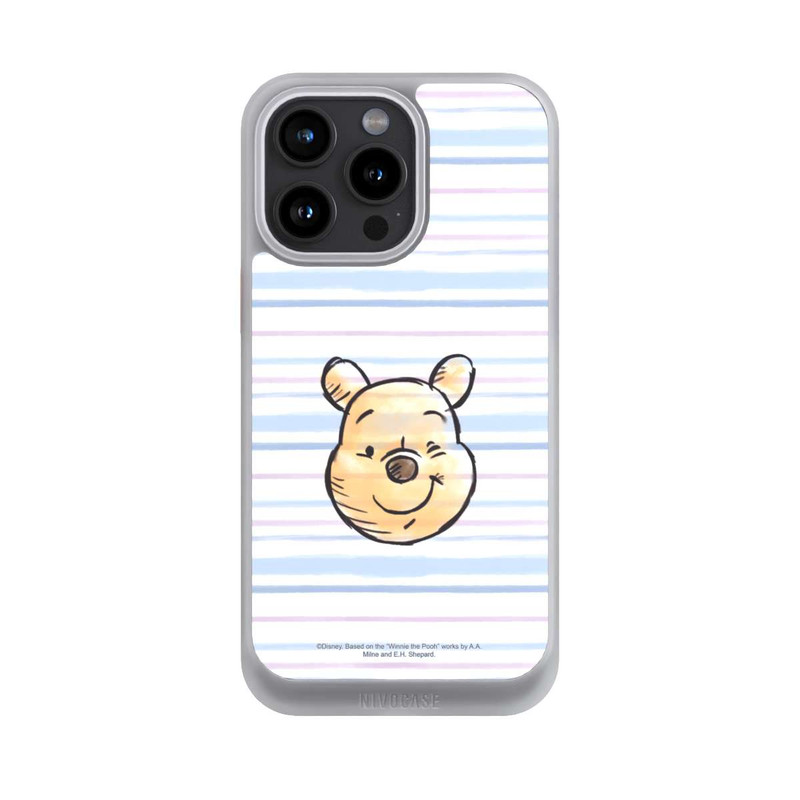 iPhone 15 Pro Max NIVOcore Winnie Puuh auf Streifen