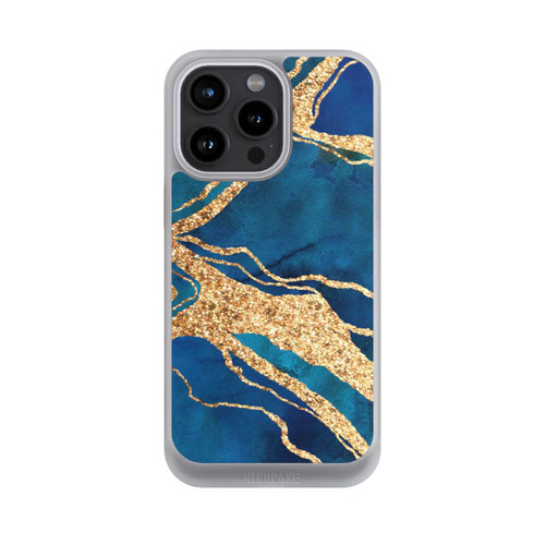Apple iPhone 15 Pro Max NIVOcore Edelstein Blaugold