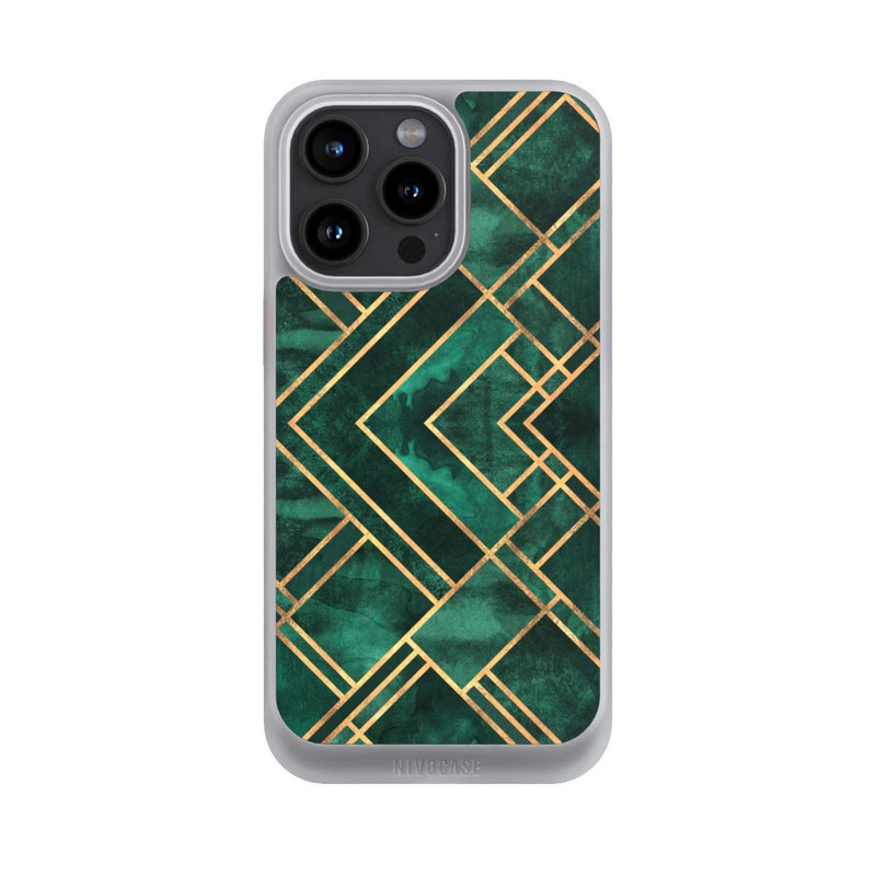 iPhone 15 Pro Max NIVOcore Grüne Blöcke