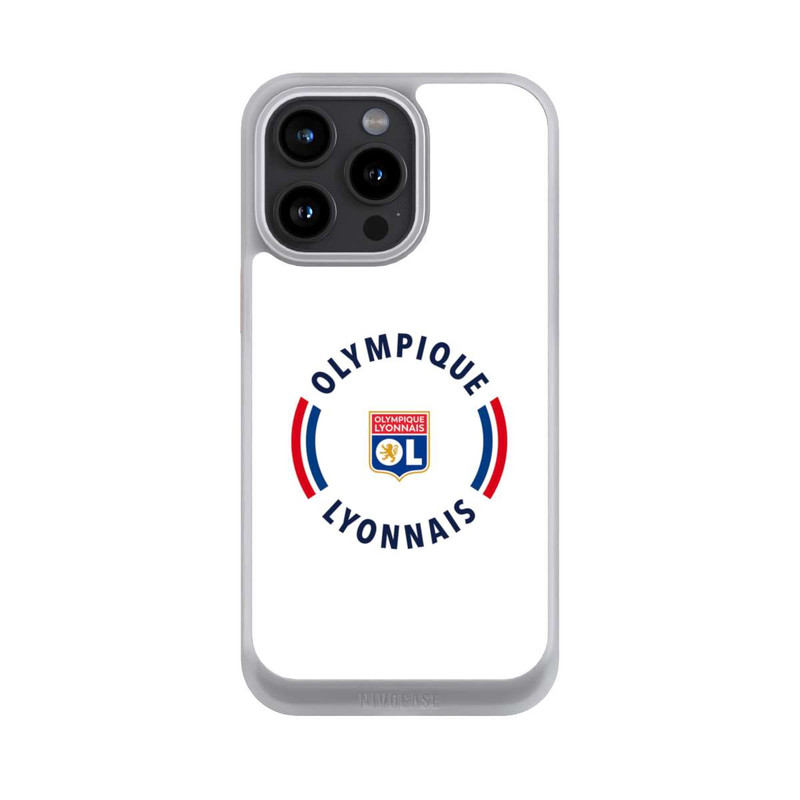 iPhone 15 Pro Max NIVOcore OL Logo Weiß