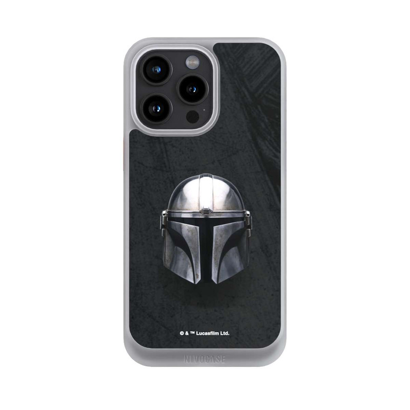 iPhone 15 Pro Max NIVOcore Schwarzer Mandalorianer Helm