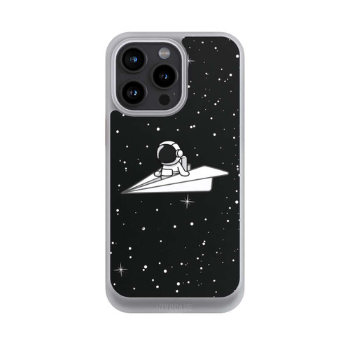 Apple iPhone 15 Pro Max NIVOcore Astronaut Paper Plane Comic