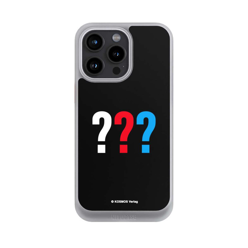 iPhone 15 Pro Max NIVOcore Drei Fragezeichen Logo
