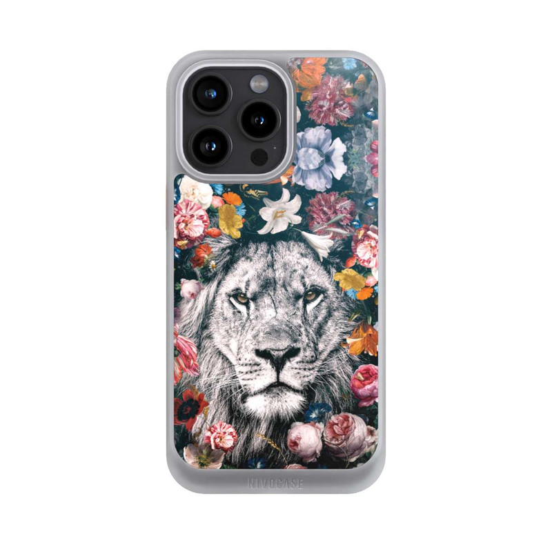 iPhone 15 Pro Max NIVOcore Lion Flowers