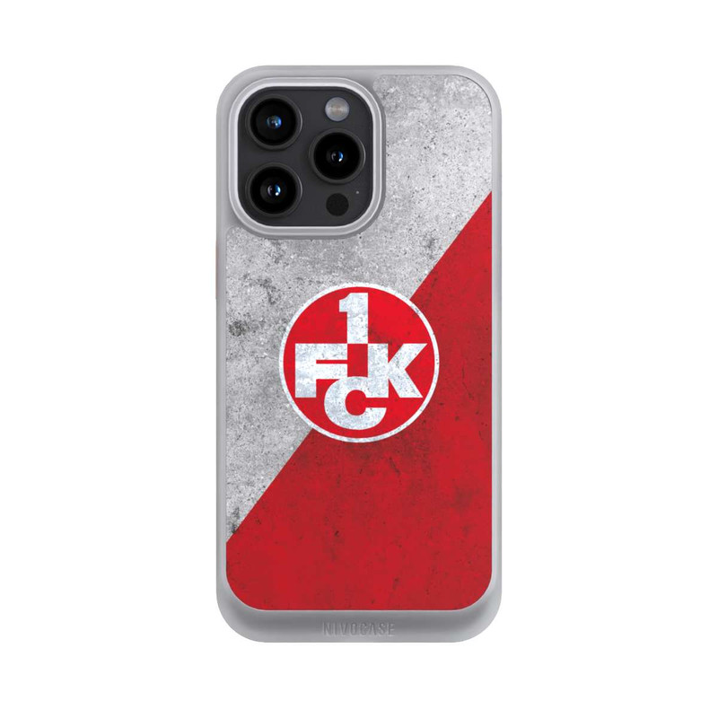 iPhone 15 Pro Max NIVOcore 1.FC Kaiserslautern-Beton Logo red