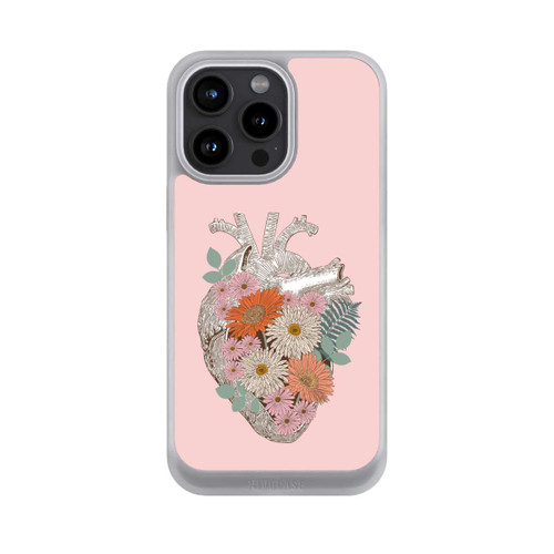 Apple iPhone 15 Pro Max NIVOcore Florales Vintage-Herz
