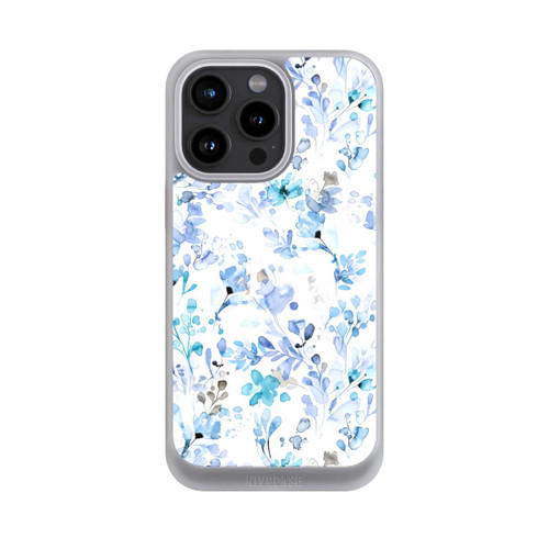 Apple iPhone 15 Pro Max NIVOcore Herbes de Printemps Bleues