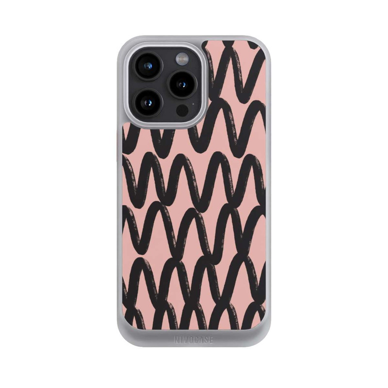 iPhone 15 Pro Max NIVOcore Schwarzes Zickzack