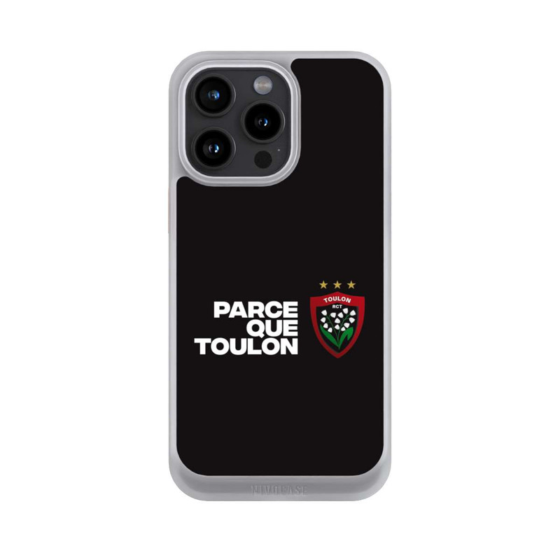 iPhone 15 Pro Max NIVOcore RC Toulonnais PQT Schwarz