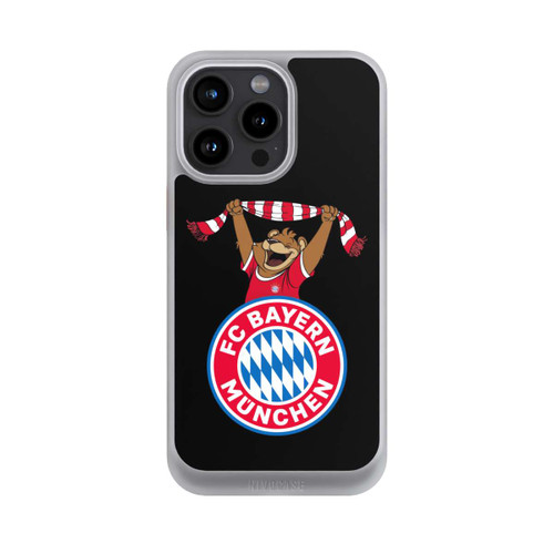 Apple iPhone 15 Pro Max NIVOcore Bernie Jubel mit Schal Schwarz