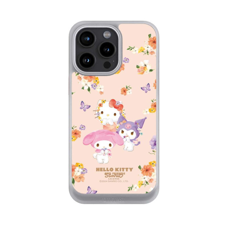 iPhone 15 Pro Max NIVOcore Hello Kitty Frühlingsblumen