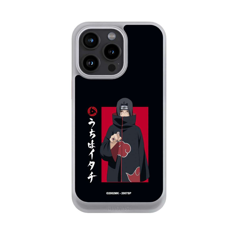 iPhone 15 Pro Max NIVOcore Itachi Geste Schwarz