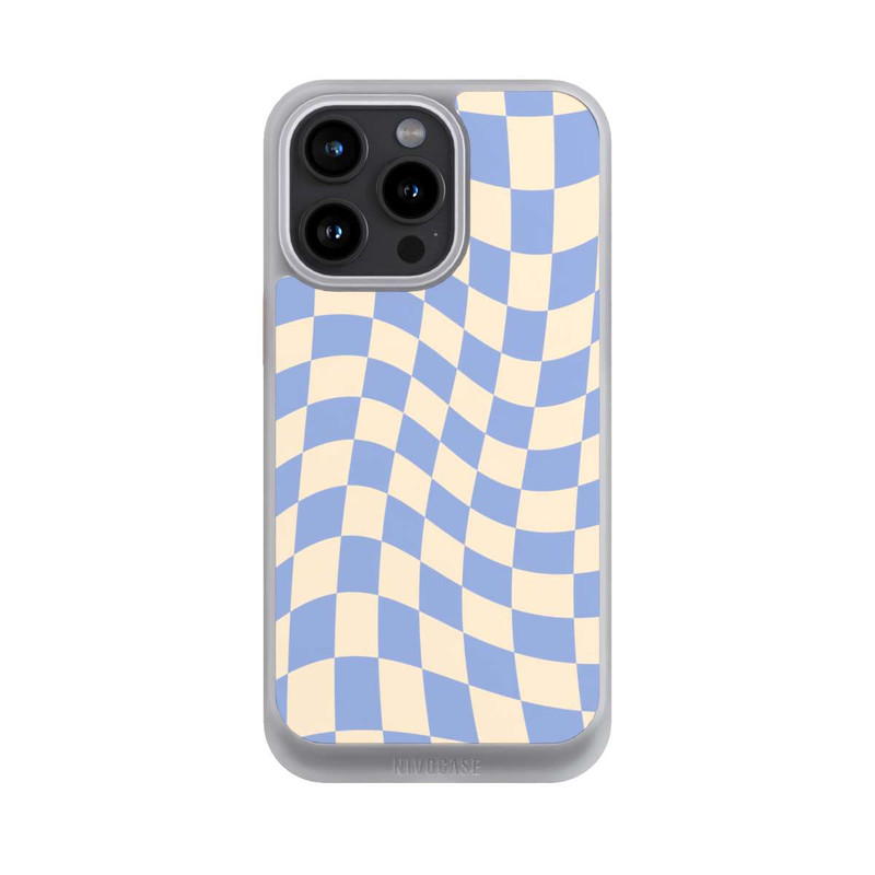 iPhone 15 Pro Max NIVOcore Blue chessboard