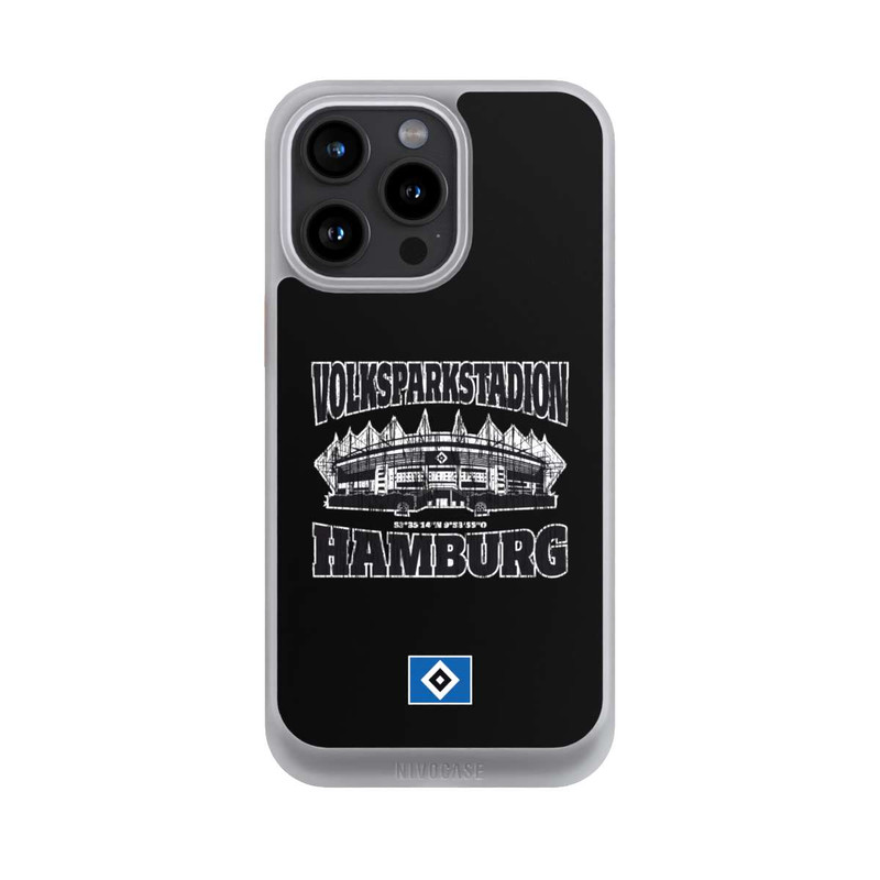 iPhone 15 Pro Max NIVOcore HSV Volksparkstadion Schwarz