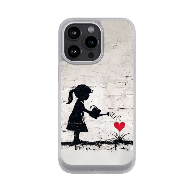 iPhone 15 Pro Max NIVOcore Girl Watering Bunch of Flowers 