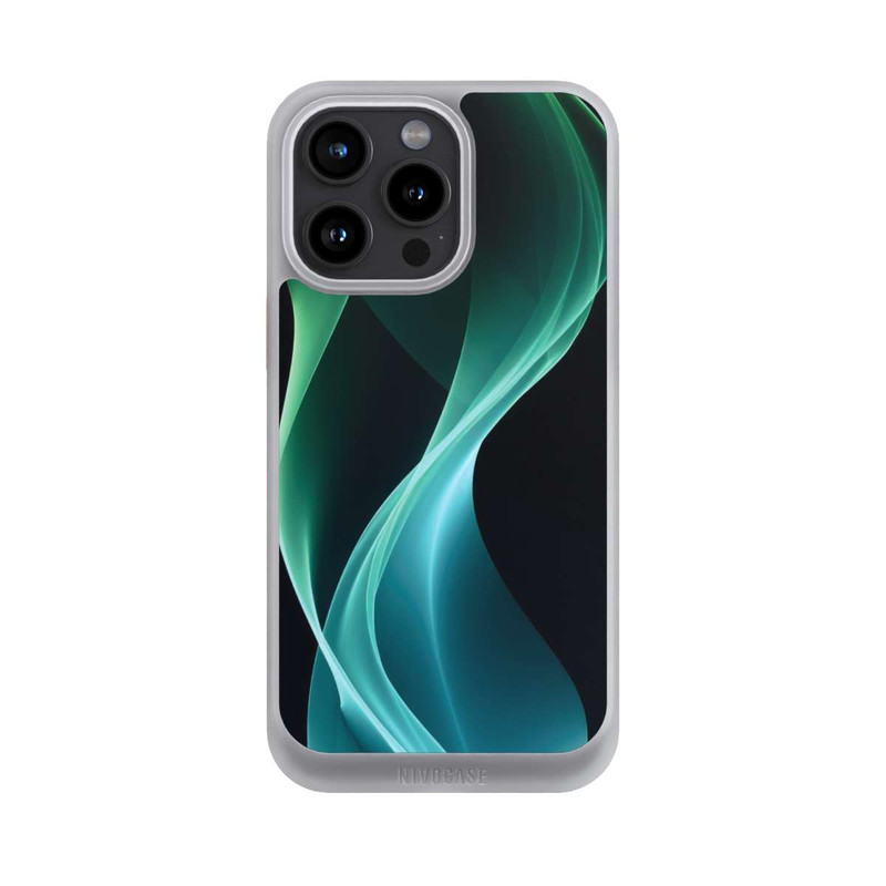 iPhone 15 Pro Max NIVOcore Green Modern Background
