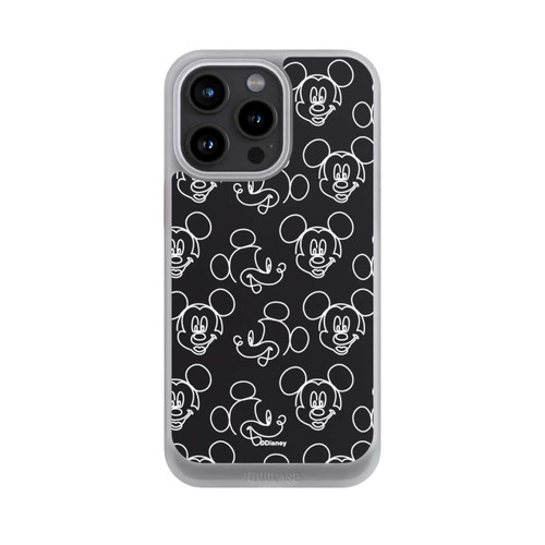 Apple iPhone 15 Pro Max NIVOcore Disney Mickey Muster Schwarz