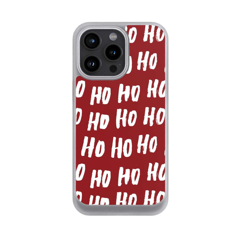 iPhone 15 Pro Max NIVOcore Ho Ho Ho Christmas Red Pattern