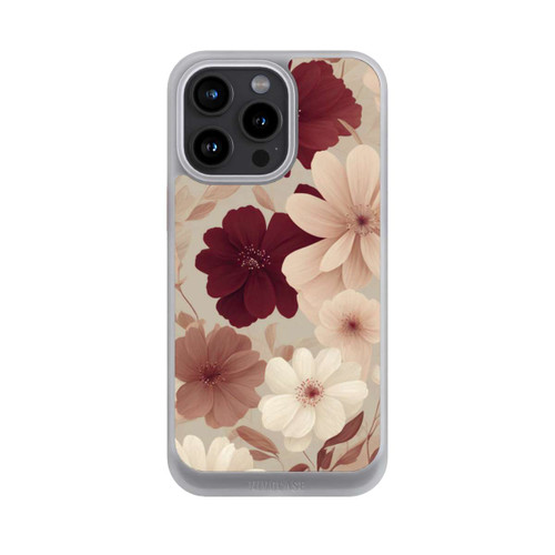 Apple iPhone 15 Pro Max NIVOcore Romantische Pastellblumen mit KI