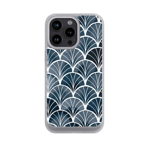 Apple iPhone 15 Pro Max NIVOcore Botanical Breeze Art Deco Grey