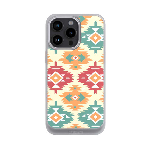 Apple iPhone 15 Pro Max NIVOcore Modern Tribal Boho Aztec Geometric Design 1
