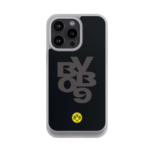 Apple iPhone 15 Pro Max NIVOcore BVB09 Grau Schwarz