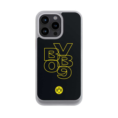 Apple iPhone 15 Pro Max NIVOcore BVB09 Gelb Schwarz