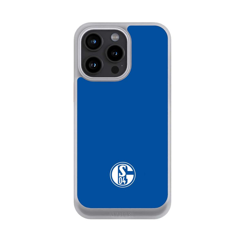 iPhone 15 Pro Max NIVOcore FC Schalke 04 Logo Blau