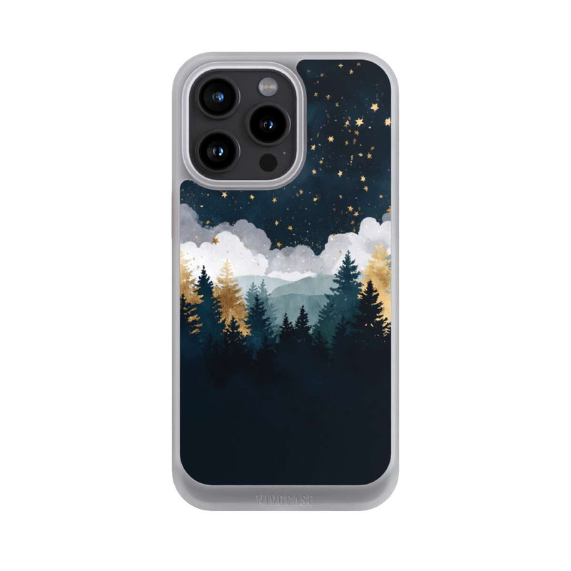iPhone 15 Pro Max NIVOcore Forêt Nocturne Indigo