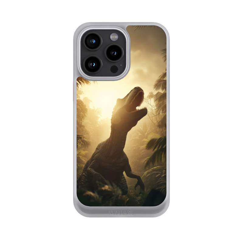 iPhone 15 Pro Max NIVOcore Dinosaure dans la Jungle avec IA