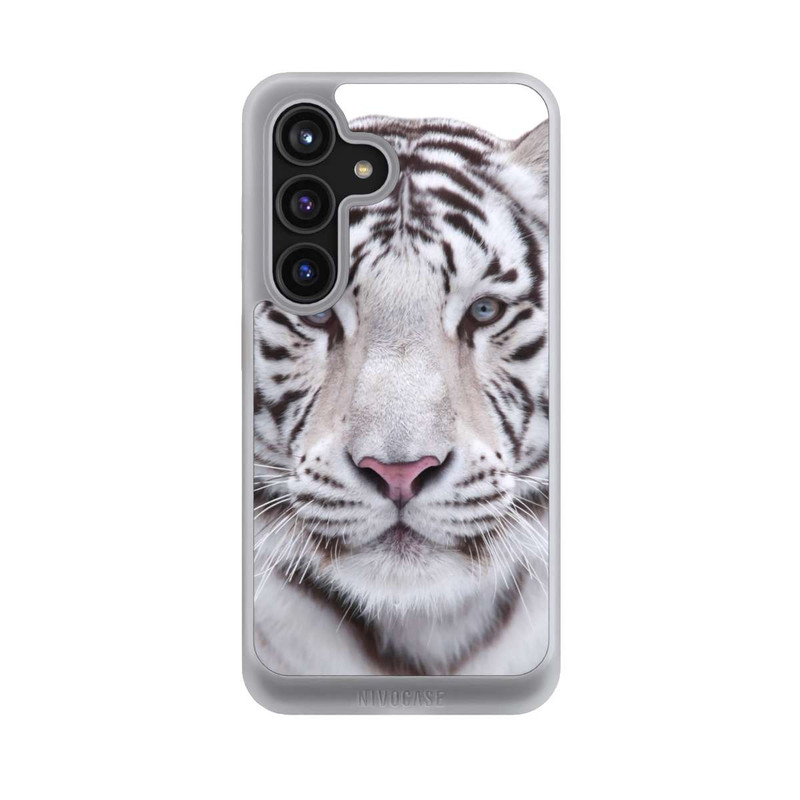 Galaxy S24 NIVOcore Tigre Blanc Majestueux