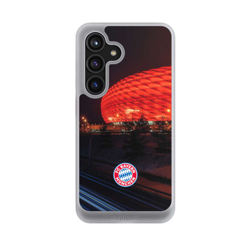 Samsung Galaxy S24 NIVOcore Allianz Arena bei Nacht FCB