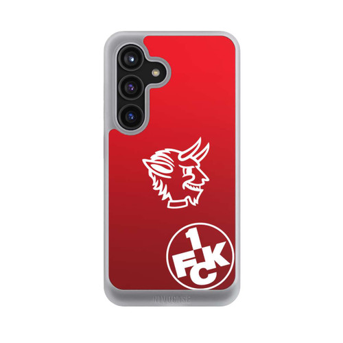 Samsung Galaxy S24 NIVOcore Teufelskopf FCK auf Rot