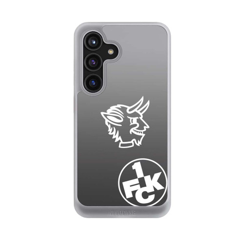 Samsung Galaxy S24 NIVOcore Teufelskopf FCK auf Schwarz
