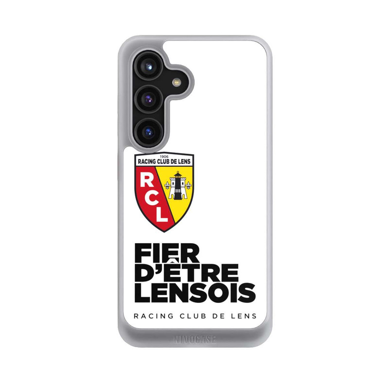 Galaxy S24 NIVOcore RC Lens Fier D'être Lensois - Weiß