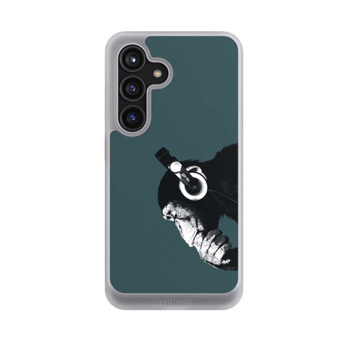 Samsung Galaxy S24 NIVOcore Denkender Affe Blau