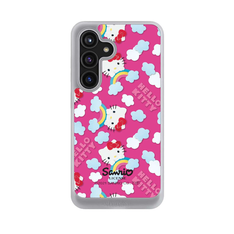 Galaxy S24 NIVOcore Hello Kitty Regenbogenmuster