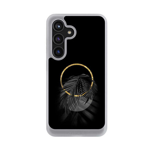 Samsung Galaxy S24 NIVOcore Black Tropical Leaf
