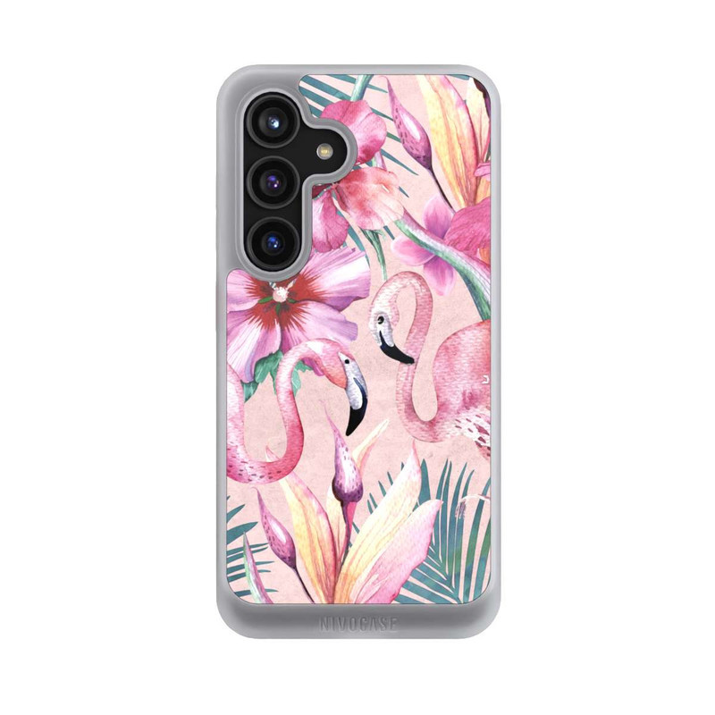 Galaxy S24 NIVOcore traumhafte Flamingos