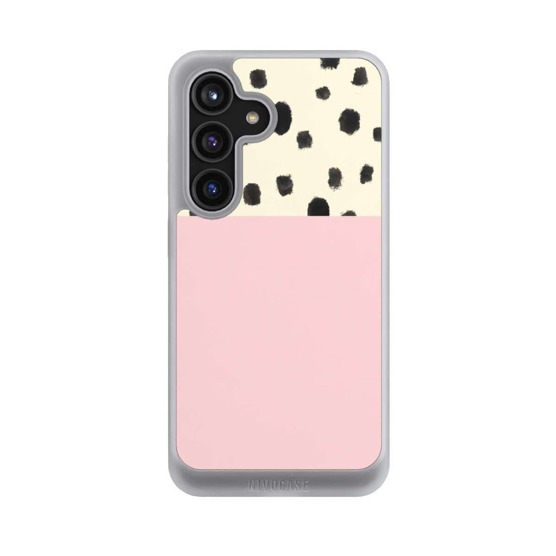 Galaxy S24 NIVOcore Punkte und Rosa