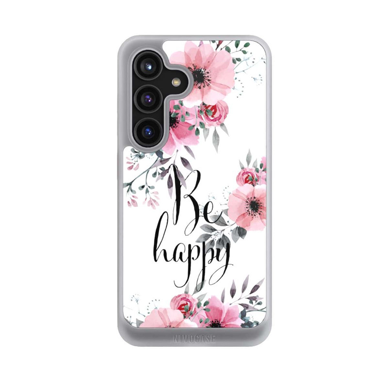 Galaxy S24 NIVOcore Be Happy Fleurs