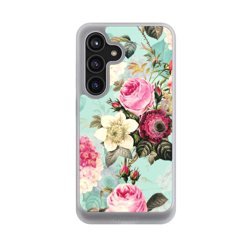 Galaxy S24 NIVOcore Turquoise Wallpaper Roses