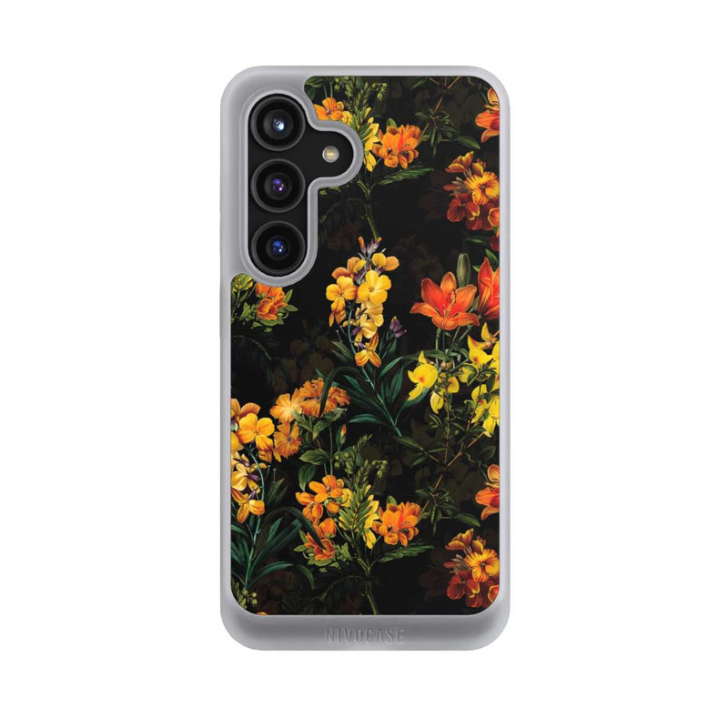 Galaxy S24 NIVOcore Colorful Flowers Yellow