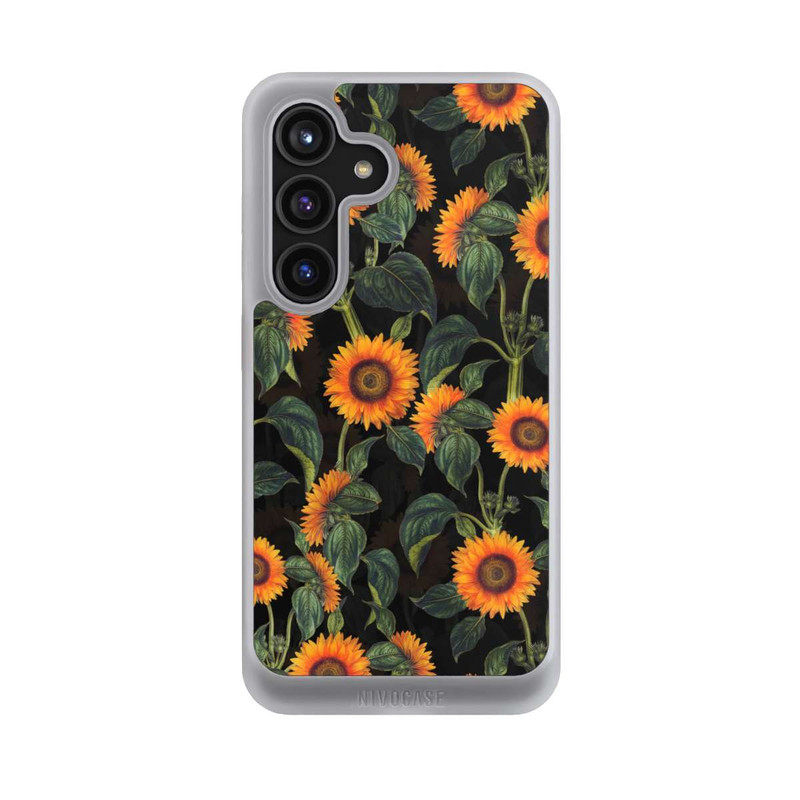Galaxy S24 NIVOcore Sonnenblume schwarz