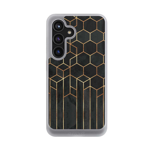 Samsung Galaxy S24 NIVOcore Schwarze Sechsecke