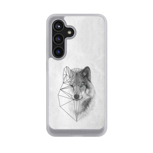 Samsung Galaxy S24 NIVOcore Polygonaler Wolf